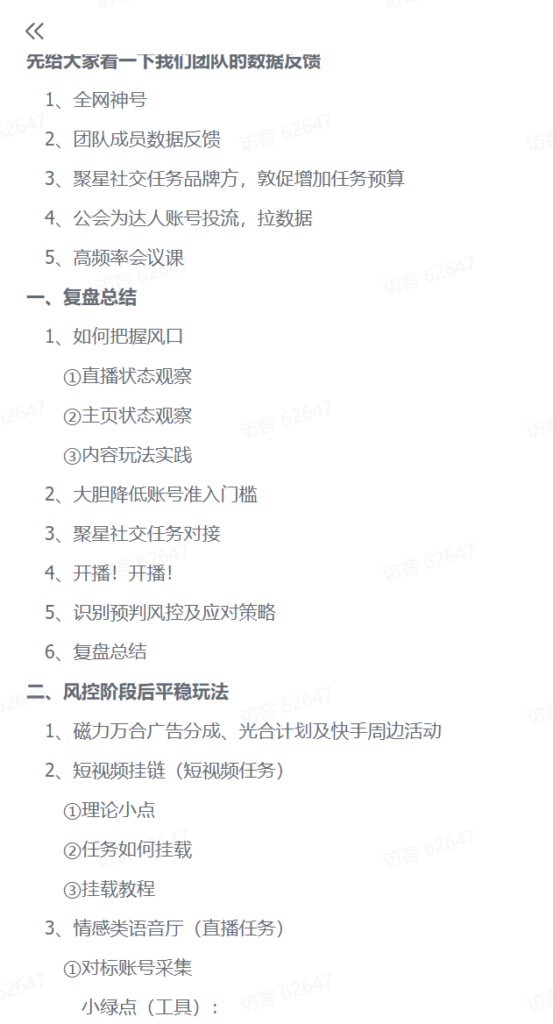 图片[18]-【2024.12.23】快手磁力聚星无人直播 风口期全面复盘，风控期应对策略-付付项目网